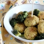 Polpette di cous cous con broccoli e prosciutto cotto
