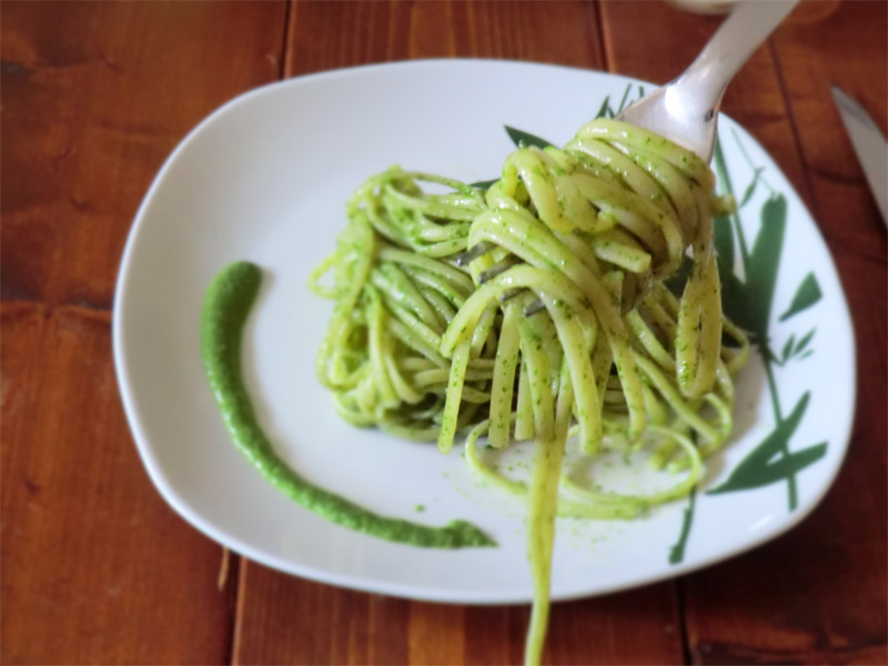 linguine-pesto-di-rucola