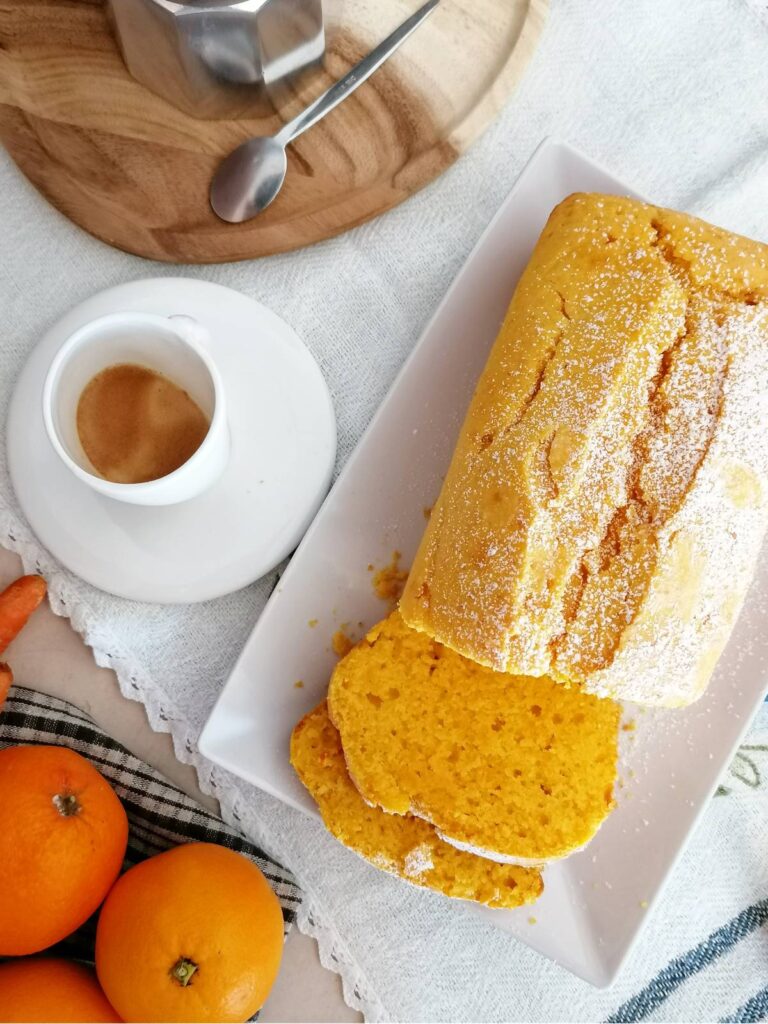 plumcake carote e arancia